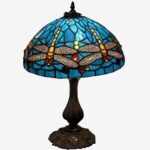 Dragonfly Glass Lampshade